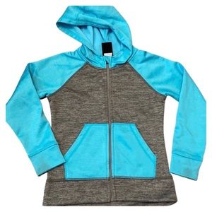 HEAD sports girls long sleeve zip up hoodie.Size:S